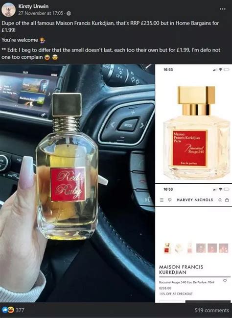 home bargains perfume offers.